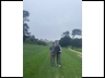 Golfing.